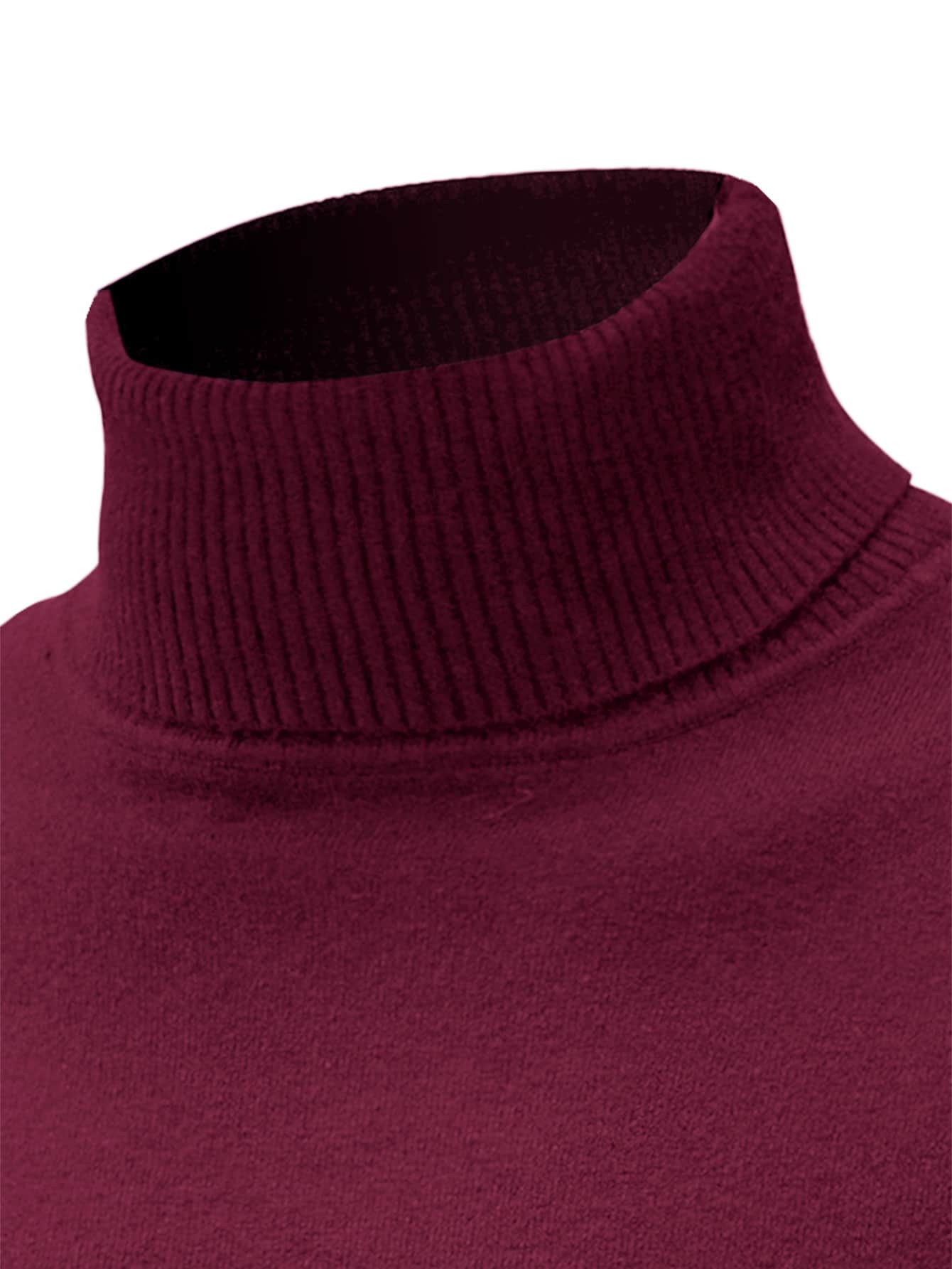 Men Solid Turtleneck Sweater - Premium Men Sweaters from ZOETOP BUSINESS CO., LIMITED - Just $48.99! Shop now at Nick's Bay Company