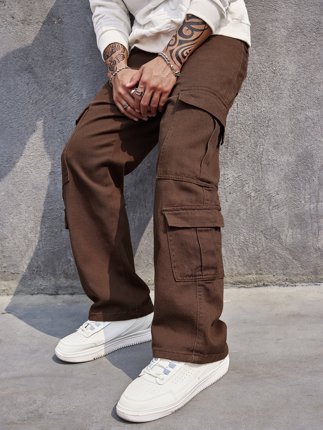 Men Flap Pocket Cargo Jeans - Premium Men Jeans from ZOETOP BUSINESS CO., LIMITED - Just $64.99! Shop now at Nick's Bay Company