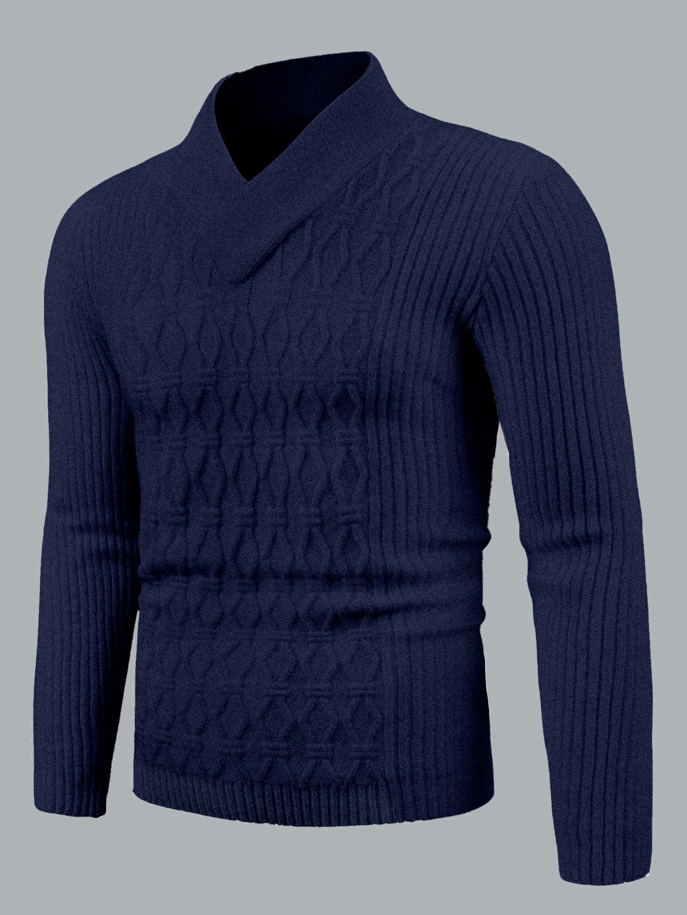 Men Rib Knit Thermal Lined Sweater - Premium Men Sweaters from ZOETOP BUSINESS CO., LIMITED - Just $57.49! Shop now at Nick's Bay Company