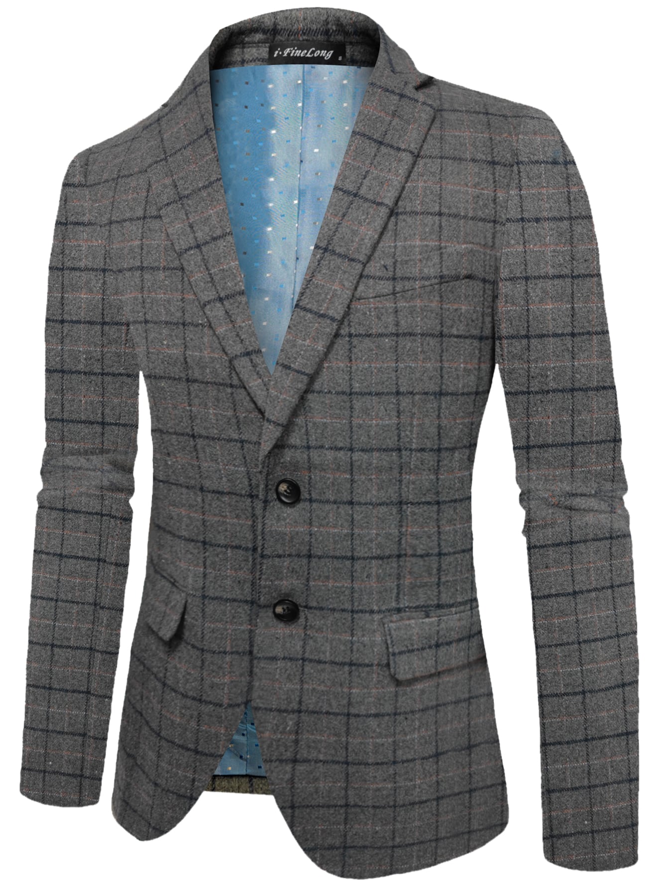 Men Plaid Blazer & Waistcoat & Suit Pants - Premium Men Suits from ZOETOP BUSINESS CO., LIMITED - Just $197.99! Shop now at Nick's Bay Company