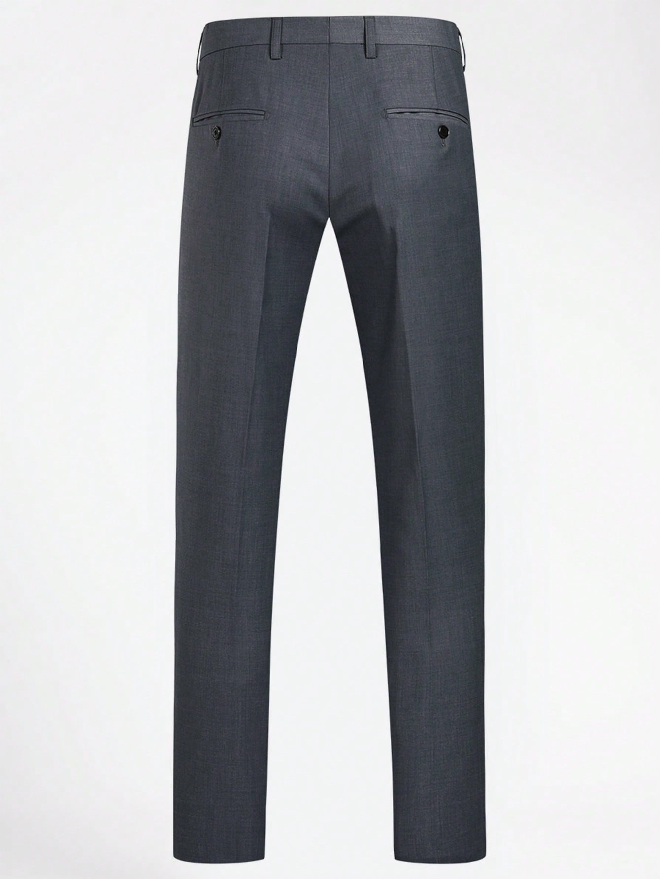 CLOUDSTYLE Men Flap Detail Blazer & Vest Jacket & Suit Pants - Premium Men Suits from ZOETOP BUSINESS CO., LIMITED - Just $199.99! Shop now at Nick's Bay Company
