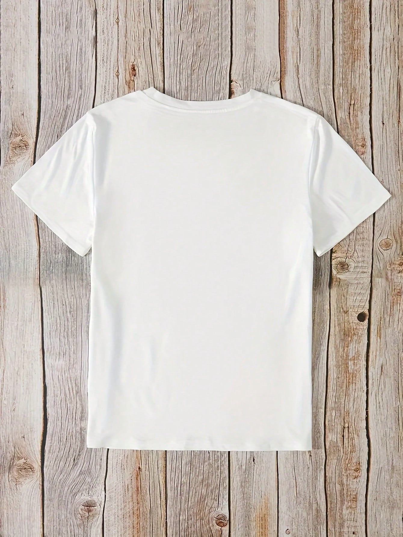 Women's Short Sleeve T-Shirt With Bear Print