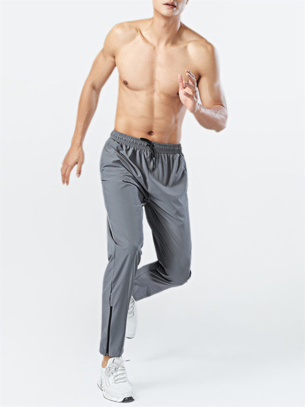 Ice Silk Quick-dry Breathable Fitness Drawstring Joggers - Premium  from kakaclo - Just $38.00! Shop now at Nick's Bay Company
